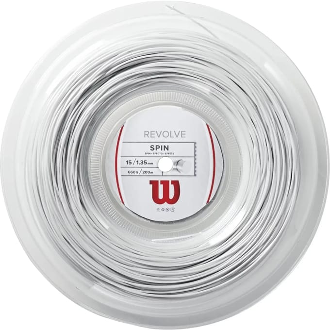 Wilson Revolve 200 M Tennisracketsnaar Wit 1.35 mm