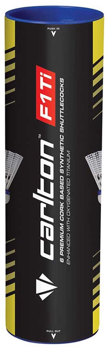 Carlton F1 Ti Nylon Badminton Balls White