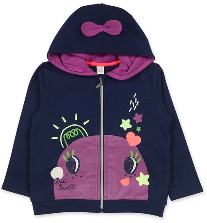 Tuc Tuc Robot Maker Jas Blauw,Roze 18 Months Meisje