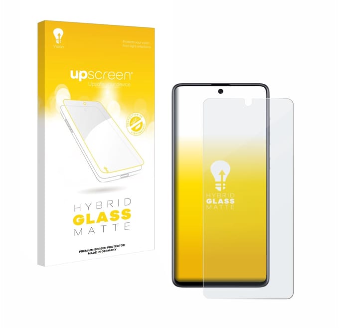 upscreen - Screenprotector voor Samsung Galaxy A71 - Folie Beschermfolie Beschermglas matte