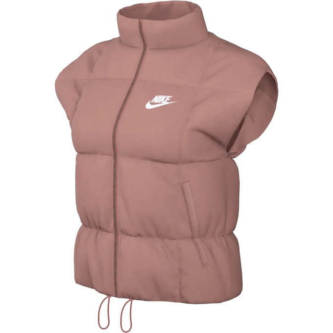 Mouwloos donsjack voor dames W Thermic Classic Vest Rood Stardust/wit