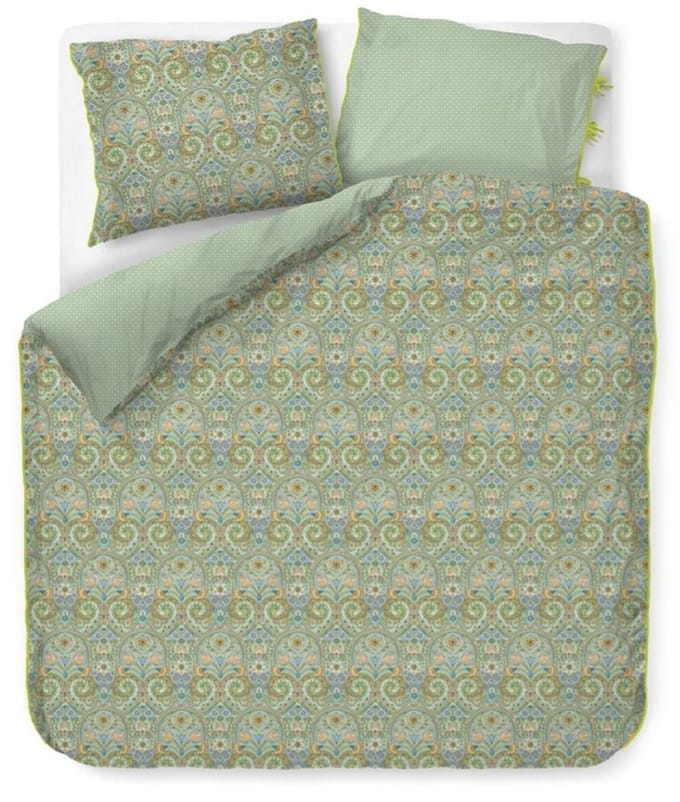 Pip Studio Dekbedovertrek Kikoy Green 1 persoons