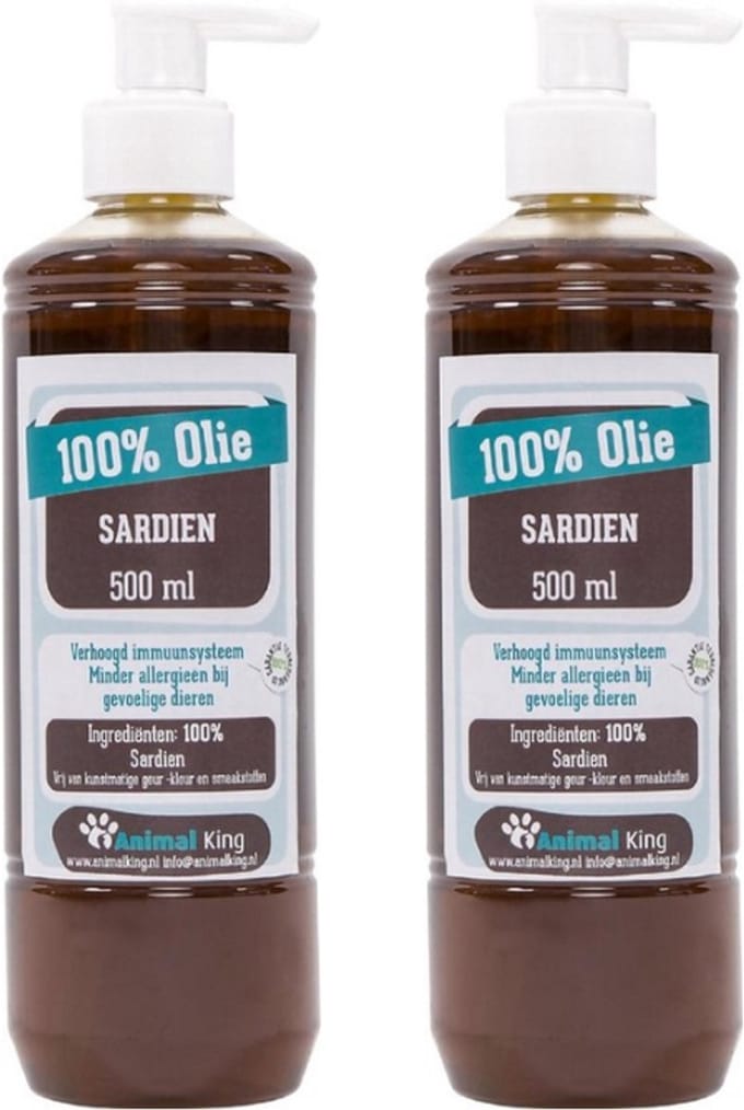 Sardienolie-2x500ml-Animal King