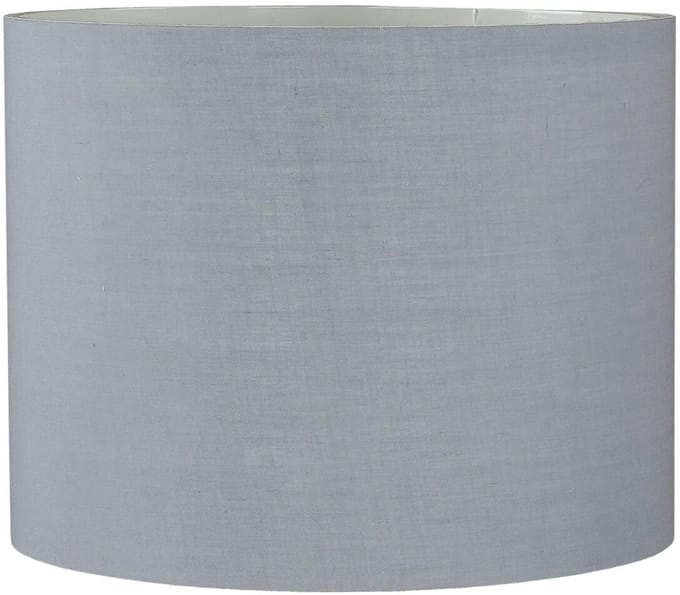 Licht-Erlebnisse - Basic - Lampenkap voor tafellamp - E14/E27 - van - Stof - in - Grijs