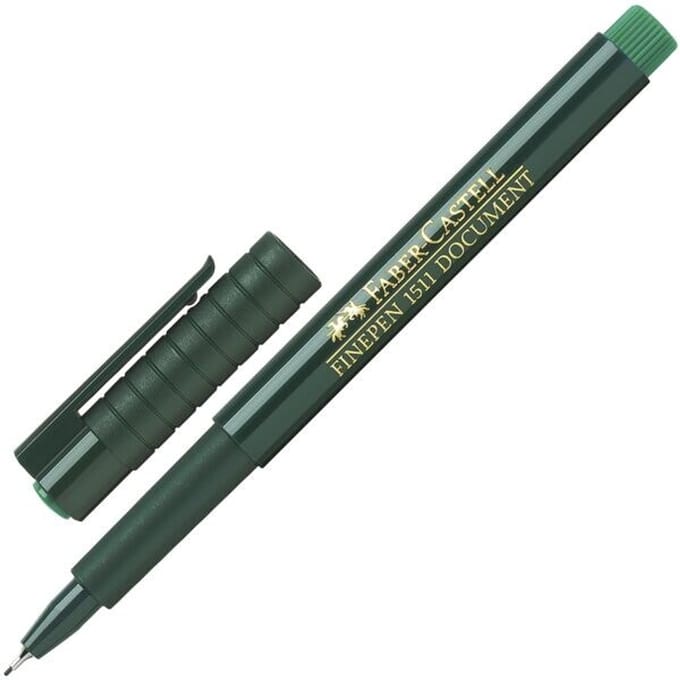 151163 - Green - Black - Round - Water-based ink - Metal - 0.4 mm