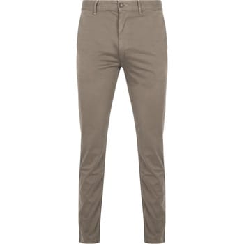 BOSS Chino Slim Pastel Bruin - Maat W 34 - L 32 - Heren