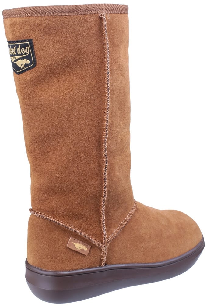 Women's Rocket Dog Sugar Daddy Suede Winter Boots in Chestnut