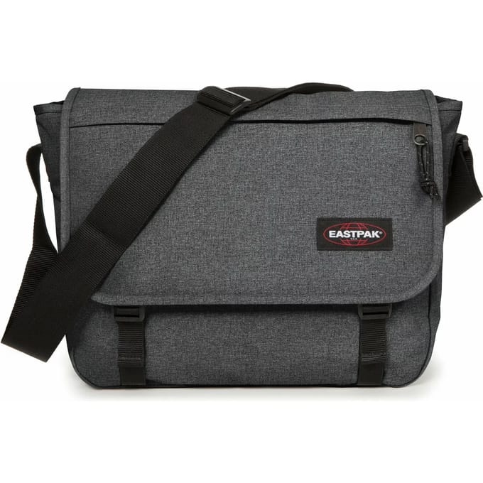 Eastpak DELEGATE + Shoudertas, 17 inch laptopvak - Black Denim