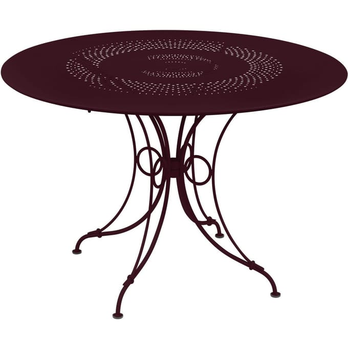 Fermob 1900 tafel - B9 zwarte kers - Ø 117