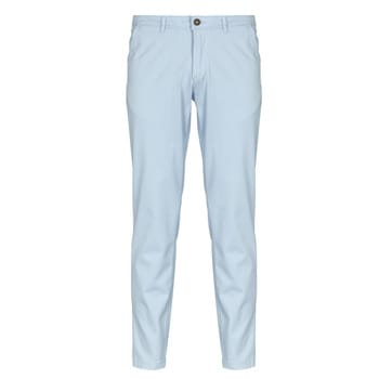 Slim fit stoffen broek met achterzakken Model 'Marco'