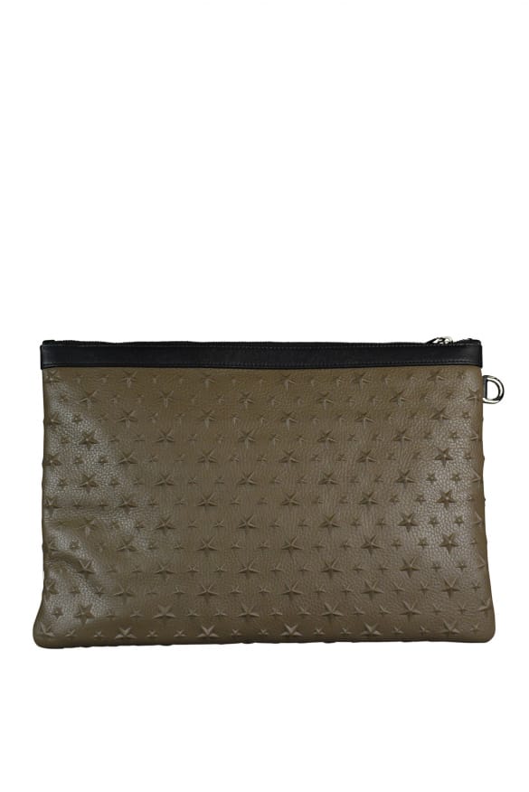 Jimmy Choo Derek Clutch Bruin