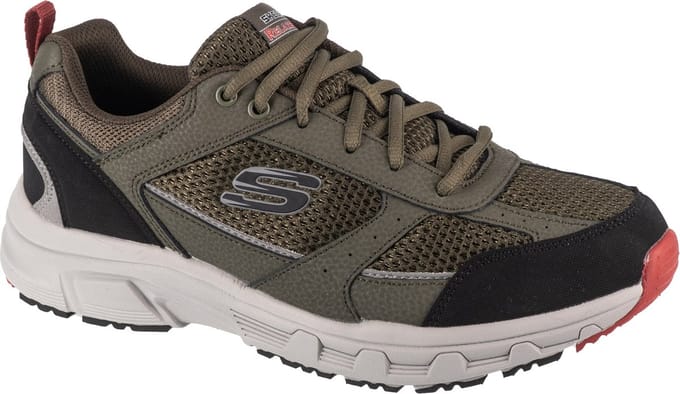 Skechers Oak Canyon-Verketta, Mannen, Groen, Sneakers, maat: 42,5