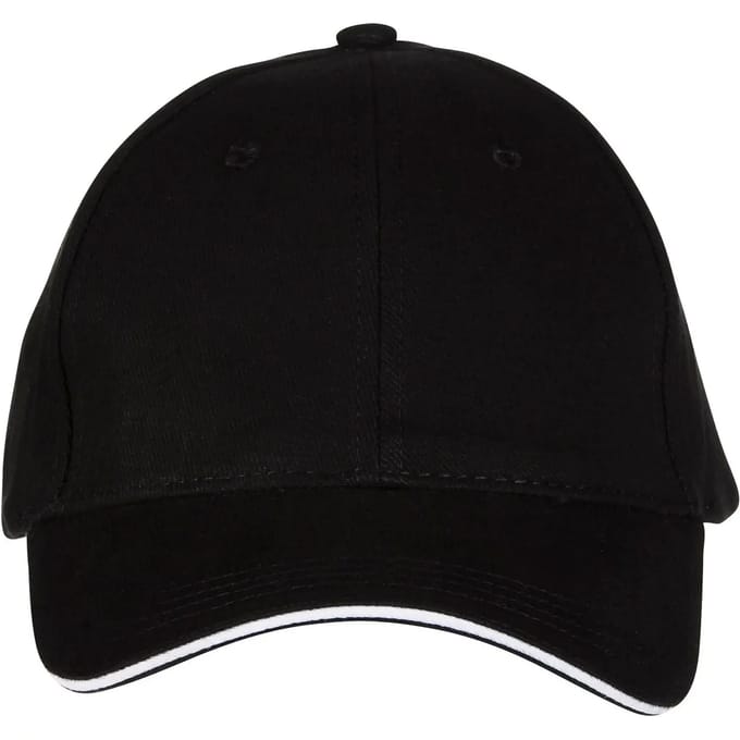6-panel pet Black & Match