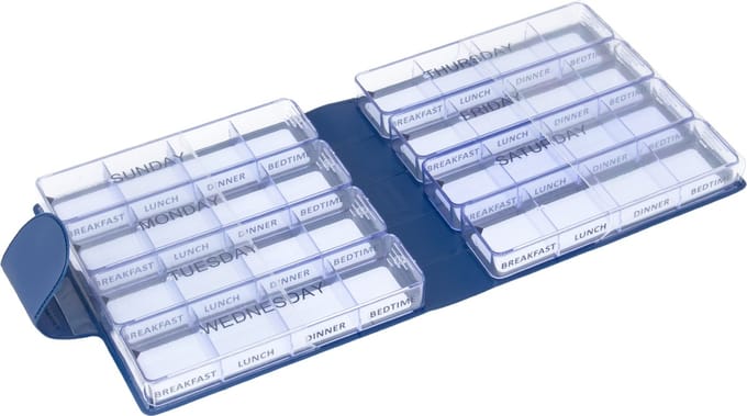 Pillendoos weekagenda Medimax - met extra grote inhoud