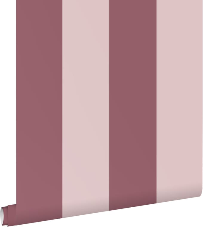 ESTAhome behang strepen mauve paars - 0.53 x 10.05 m - 131967