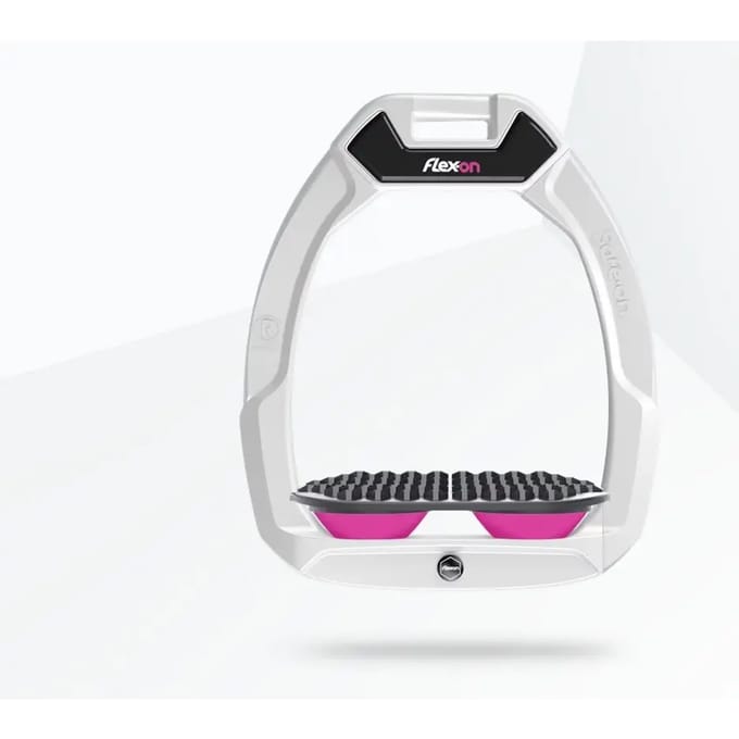 Veiligheidseisen voor het paardrijden Endurance Wit/Grijs/Roze Flex-On Safe-On