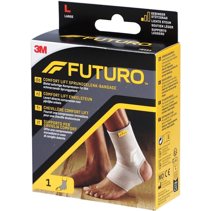 FUTURO™ Comfort Lift Enkelsteun 76583 Large 1 Verband(en)