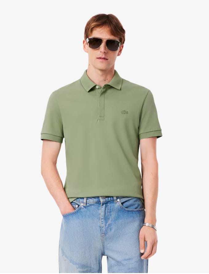 Lacoste Polo heren Groen Paris regular fit PH5522/BMY