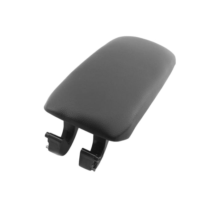 8P0864245P Zwart Lederen Middenconsole Armsteun Deksel zwart