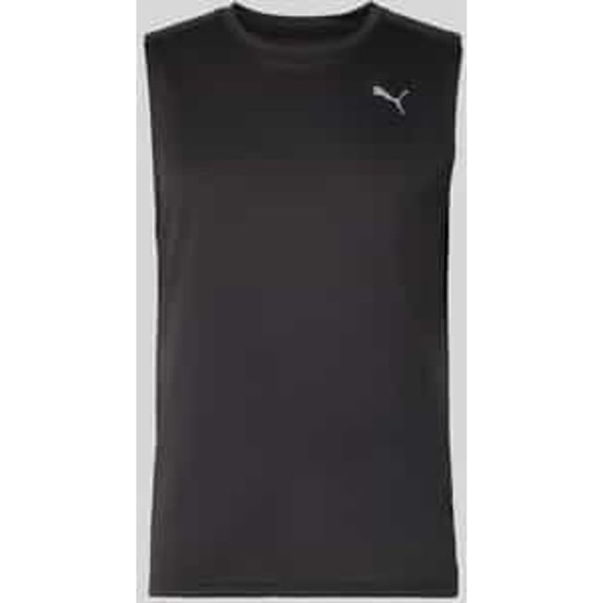 Top met Logo en ronde hals