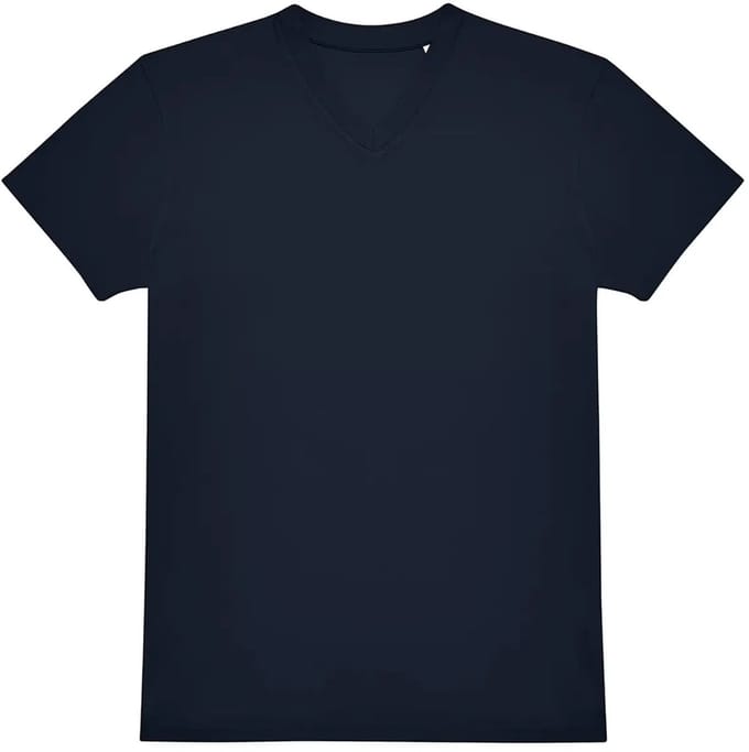 T-shirt met V-hals B&C 150