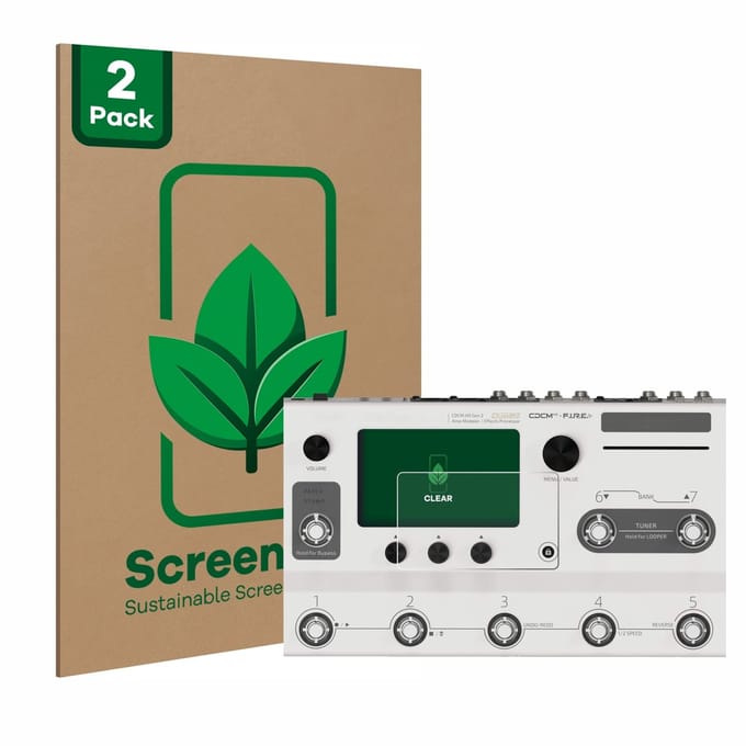 2 Stuks Screenprotector voor Hotone Ampero II Stage - Hoogwaardige Beschermfolie transparant