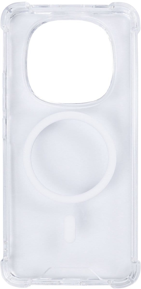 Rixus Anti-Burst Case With MagSafe For Samsung Galaxy S25 FE Transparent