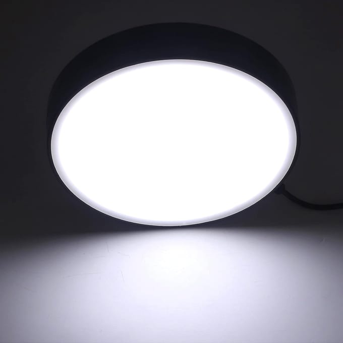 Rosfix LED Onderverlichting 135 mm - Instelbare Helderheid 6–10W - Ø130mm, AC230V
