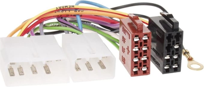 Radio Aansluitkabel Diverse modellen Mitsubishi - ISO Norm