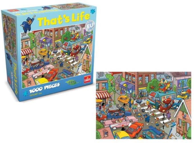Goliath That's Life Puzzel - Traffic Jam, 1000 stukjes