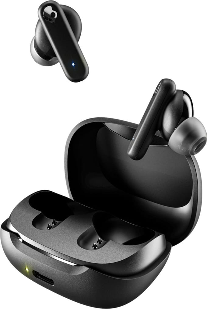 Skullcandy Smokin Buds True Wireless Black In Ear oordopjes Bluetooth Stereo Zwart Touchbesturing Mobiele telefoon