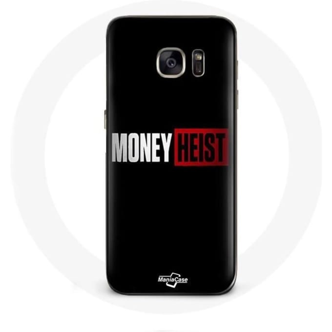 Coque - La casa de papel - Samsung Galaxy S7 - Rigide - Noir - Protection