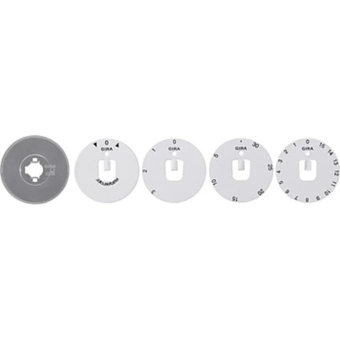 Gira Set Symboolschijven Draaiknop Accessoires - 818300
