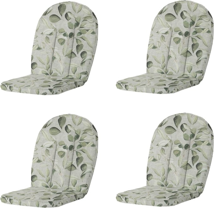 Madison - Tuinkussen Kettler Comfort/Prince Diez - Ca. 105x52 cm - Set van 4
