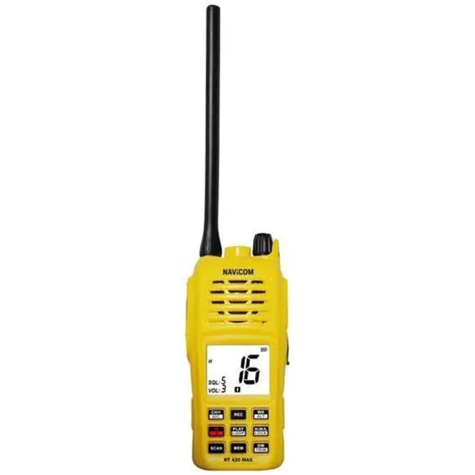 Vhf draagbaar waterdicht en drijvend - gps Navicom DSC 6W
