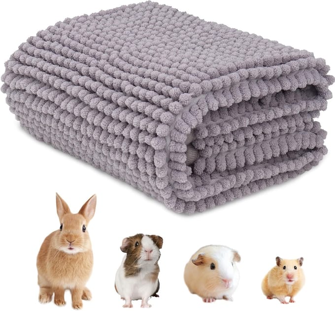 Famanu - Wasbare onderlegger 60x40 cm voor konijnenkooi en cavia