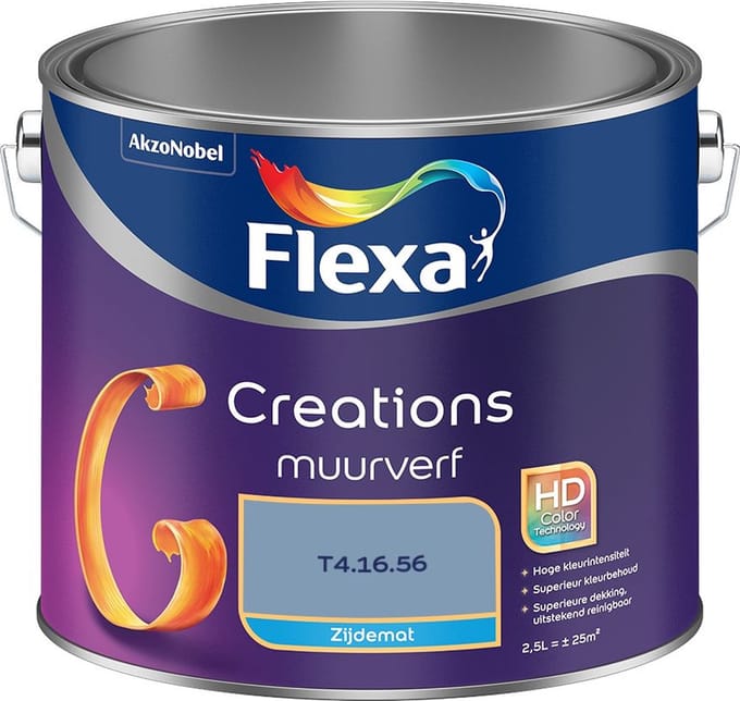 Flexa - Creations Muurverf Zijdemat - T4.16.56 - Mengverf - 2,5 L