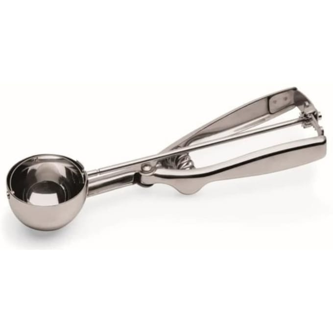 IJslepel RVS Diameter 6 cm 62 ml - Portieschep Keuken