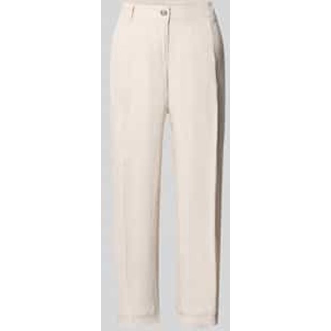 Culotte van linnen met steekzakken model 'Nora'
