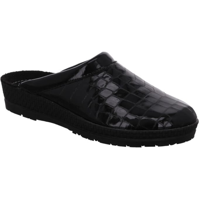 Rohde dames pantoffel - Zwart - Maat 39
