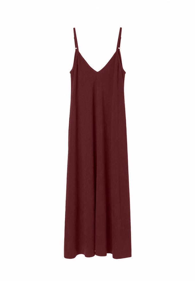 Chloe Long Dress BOURGOGNE