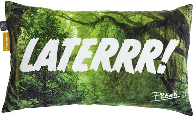 FREEK VONK Laterrr Kussen Sierkussen - 30x50 cm - Groen
