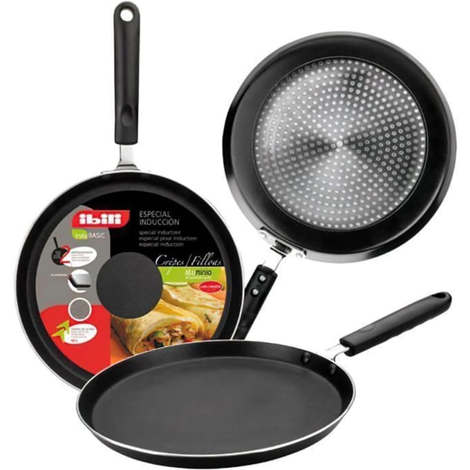 Crêpepan - IBILI - Indubasic - 23 cm - Aluminium - Anti-aanbaklaag - Inductie