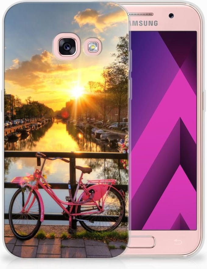 Samsung Galaxy A3 2017 Siliconen Back Cover Amsterdamse Grachten