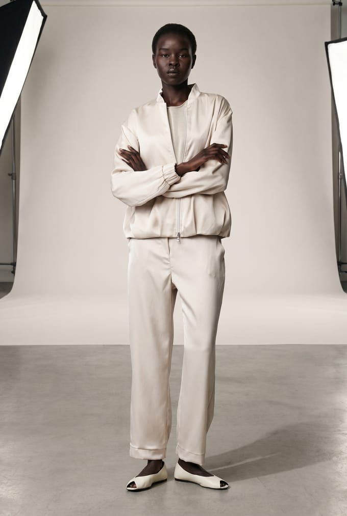 Sebastian saten pants | Perla - Perla / M