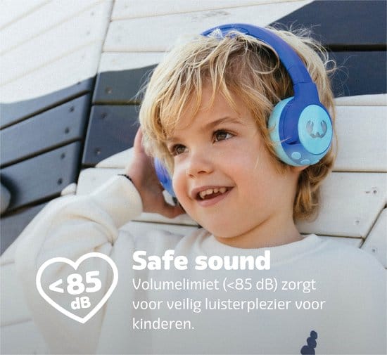 Fresh 'n Rebel Code Junior - Koptelefoon kind - Kinder koptelefoon - Draadloos (Bluetooth) & Bedraad – Inclusief Aux kabel (1m) - Groovy Galaxy
