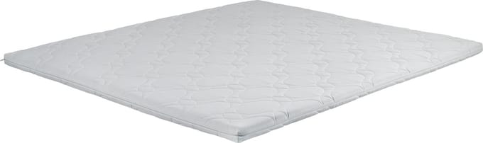 Topdekmatras Foam 180x200 Wit