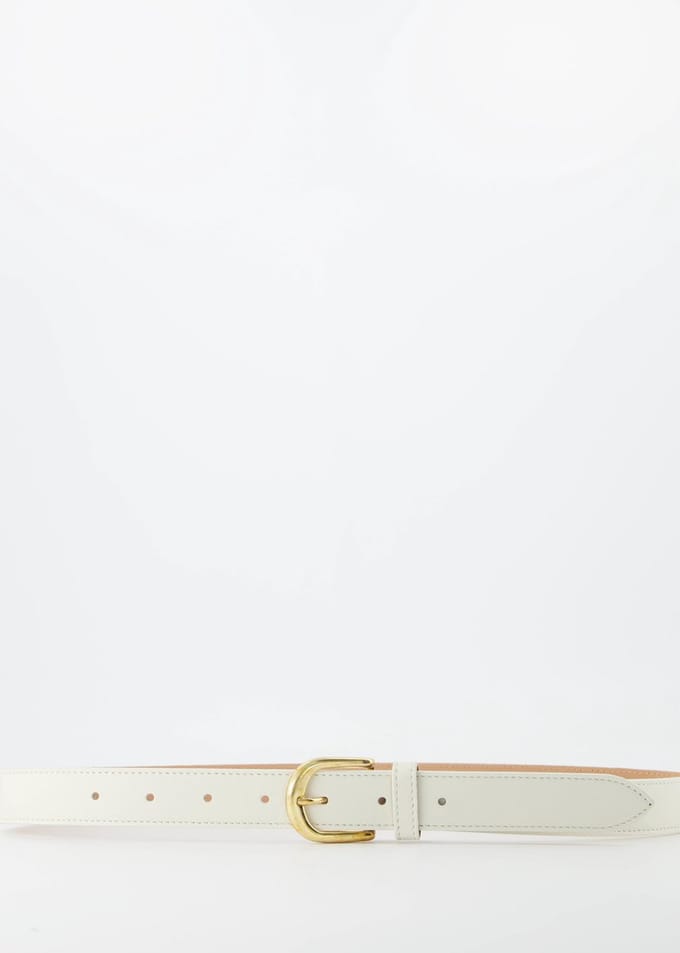 Teatro - Suus - Riem - Dames - Leer - Ecru - 85 cm