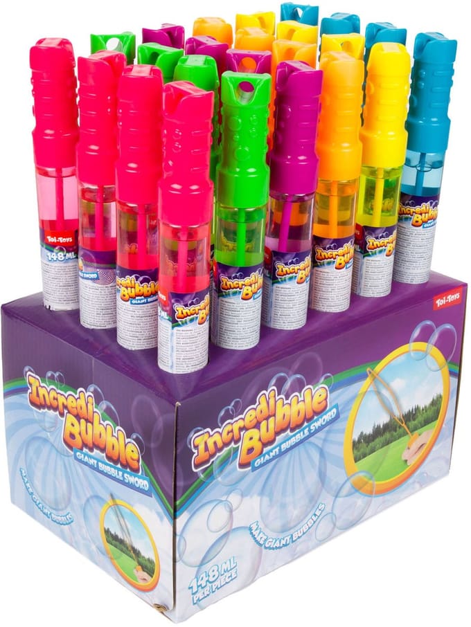 Toi-Toys Incredibubble Bubble sword 148ml 24 pcs.