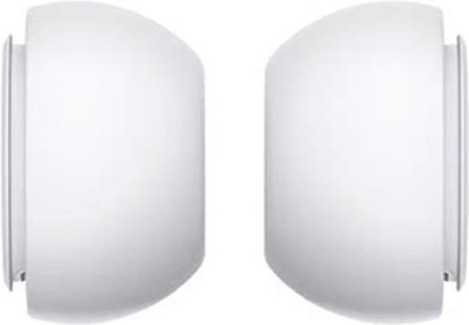 Xccess Silicon Replacement Ear Tips - Geschikt voor Airpod Pro 1/2 - Size M (1 Pair) White